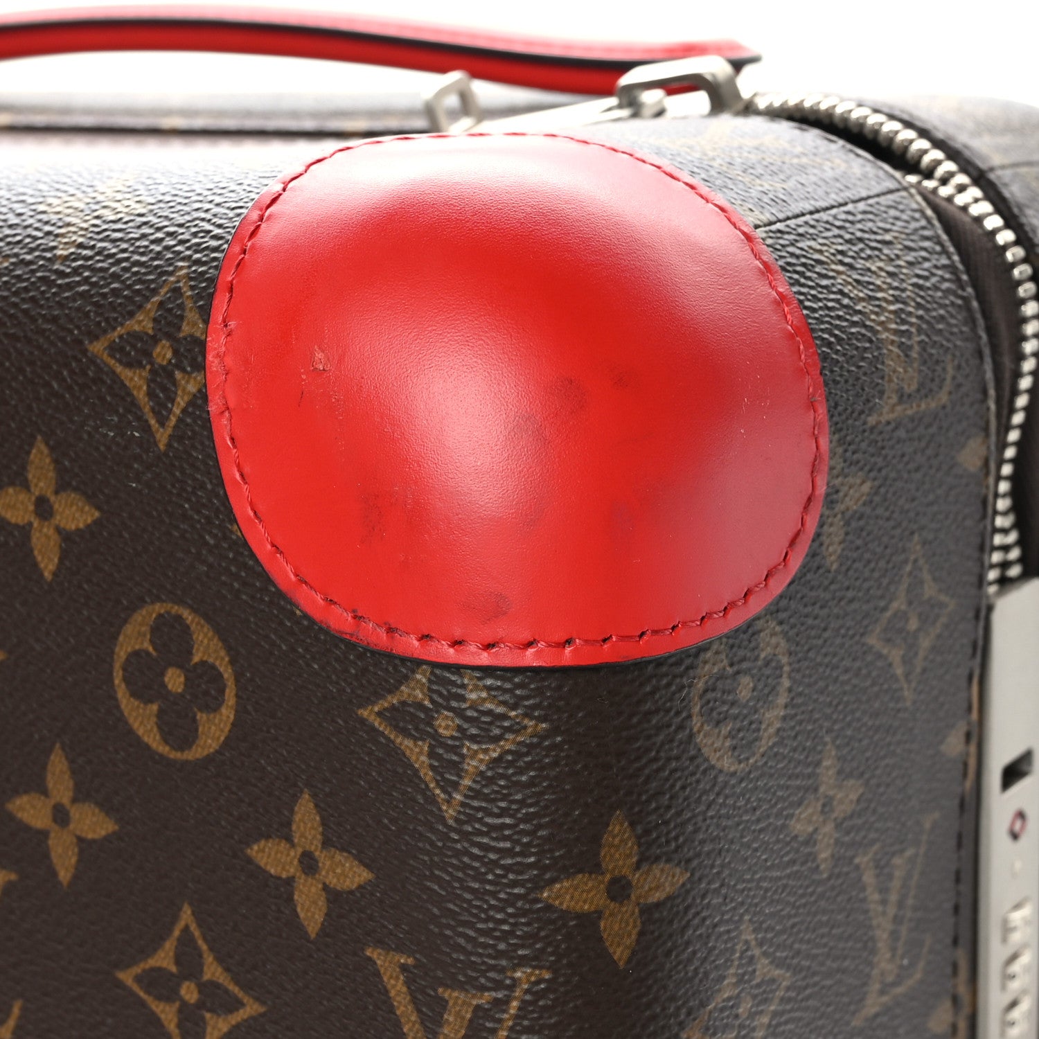Louis Vuitton Monogram Horizon 55 Coquelicot 6 of 12
