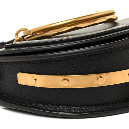 Chloe Calfskin Small Nile Bracelet Minaudiere Bag Black 8 of 9