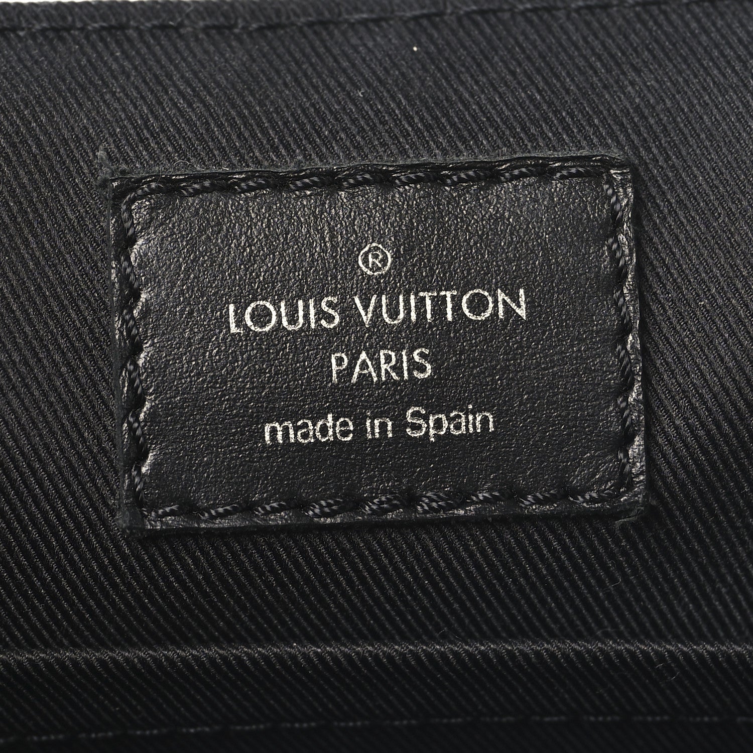 Louis Vuitton Monogram Eclipse District PM Black 6 of 9