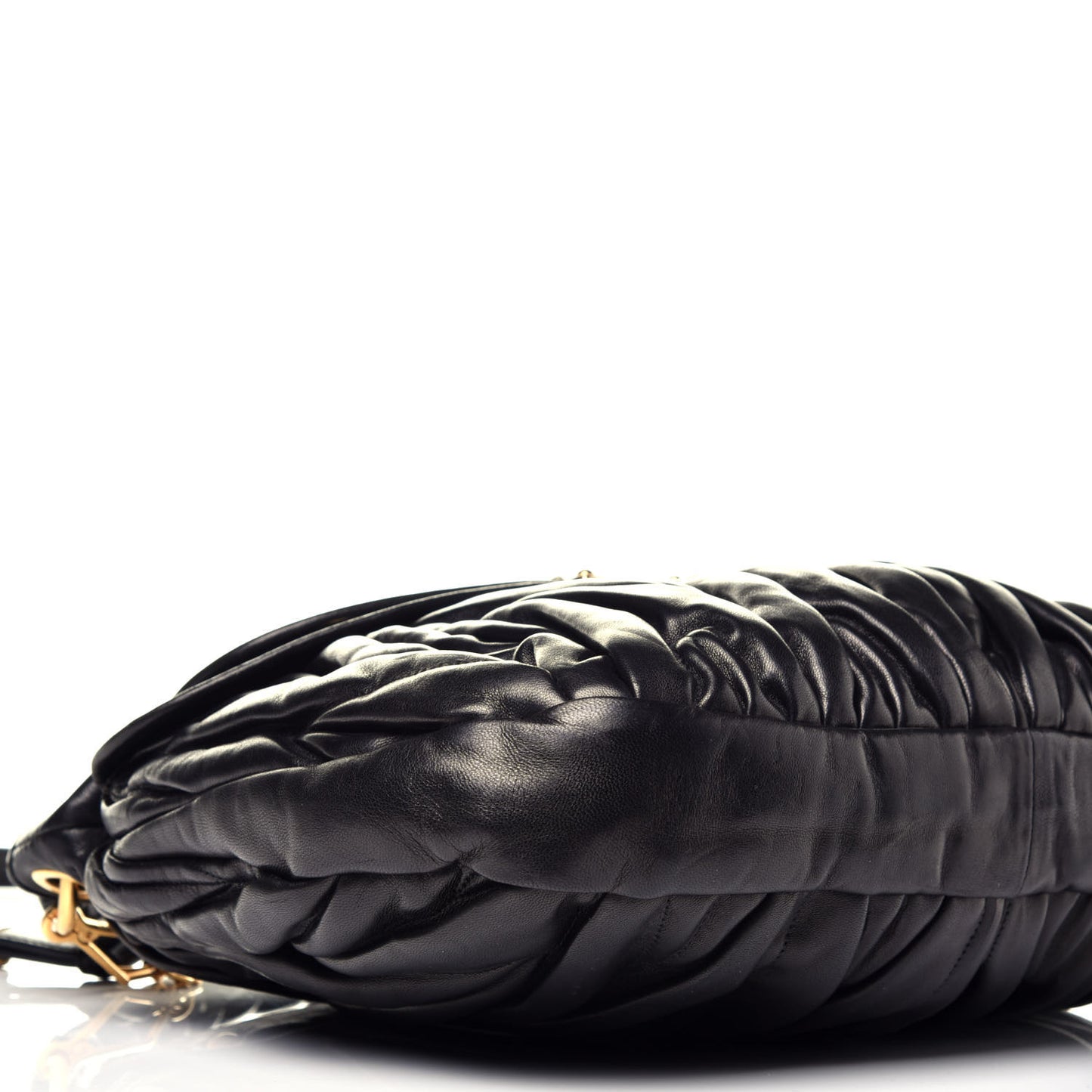Nappa Matelasse Coffer Hobo Black