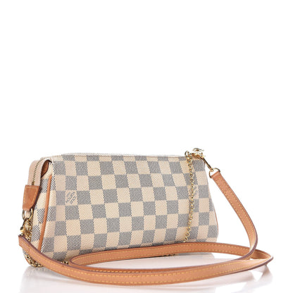 Louis Vuitton Damier Azur Eva Clutch 3 of 12