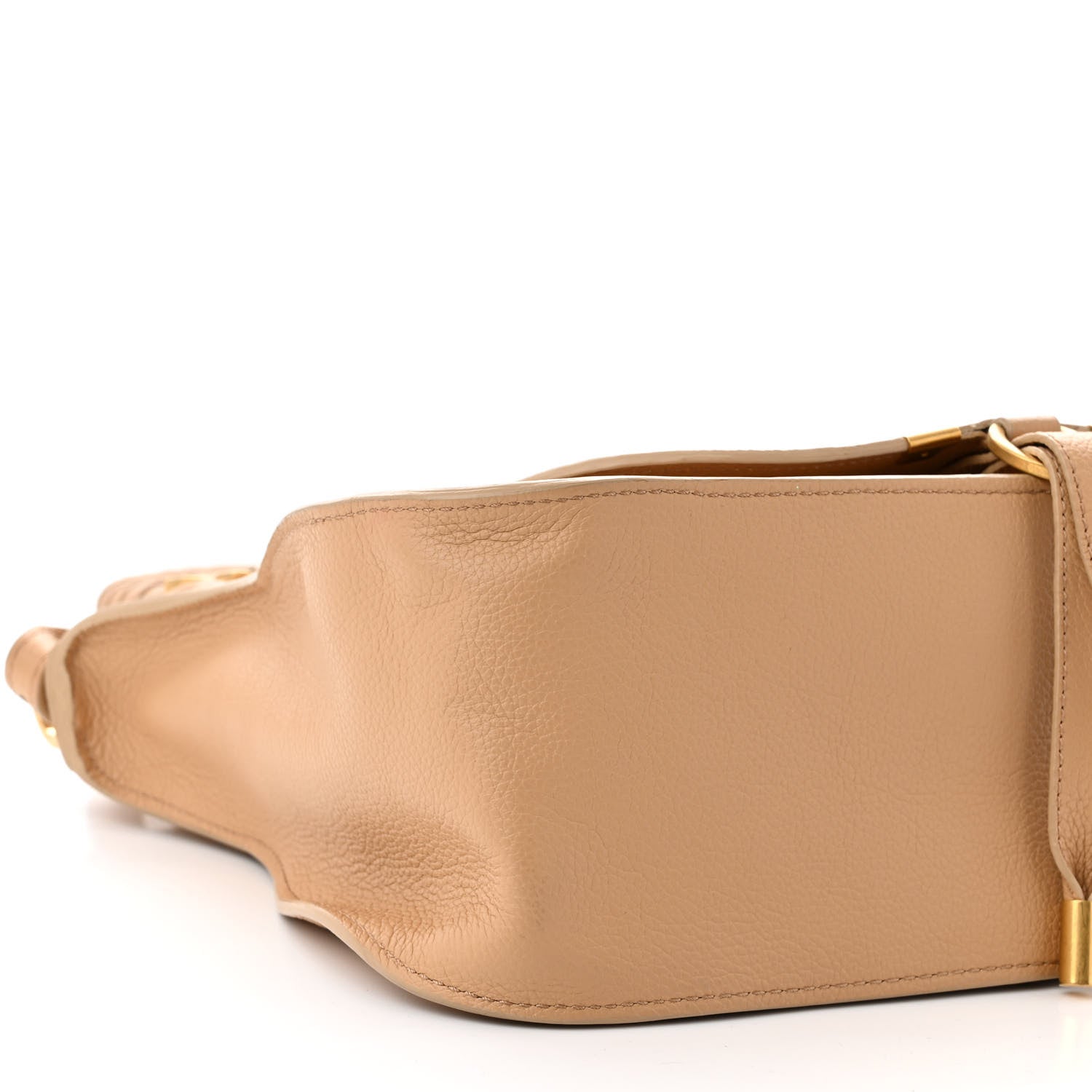 Chloe Calfskin Braided Medium Marcie Double Carry Milky Brown 9 of 12