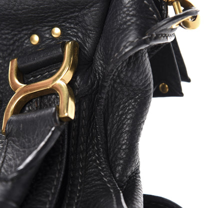 Chloe Calfskin Medium Marcie Satchel Black 8 of 19