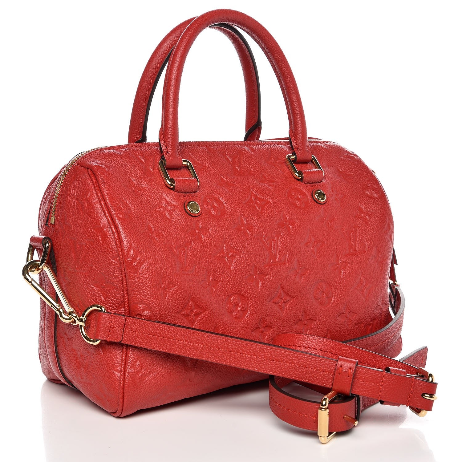 Louis Vuitton Empreinte Speedy Bandouliere 25 Cherry 4 of 8