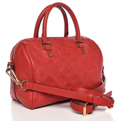 Louis Vuitton Empreinte Speedy Bandouliere 25 Cherry 4 of 8