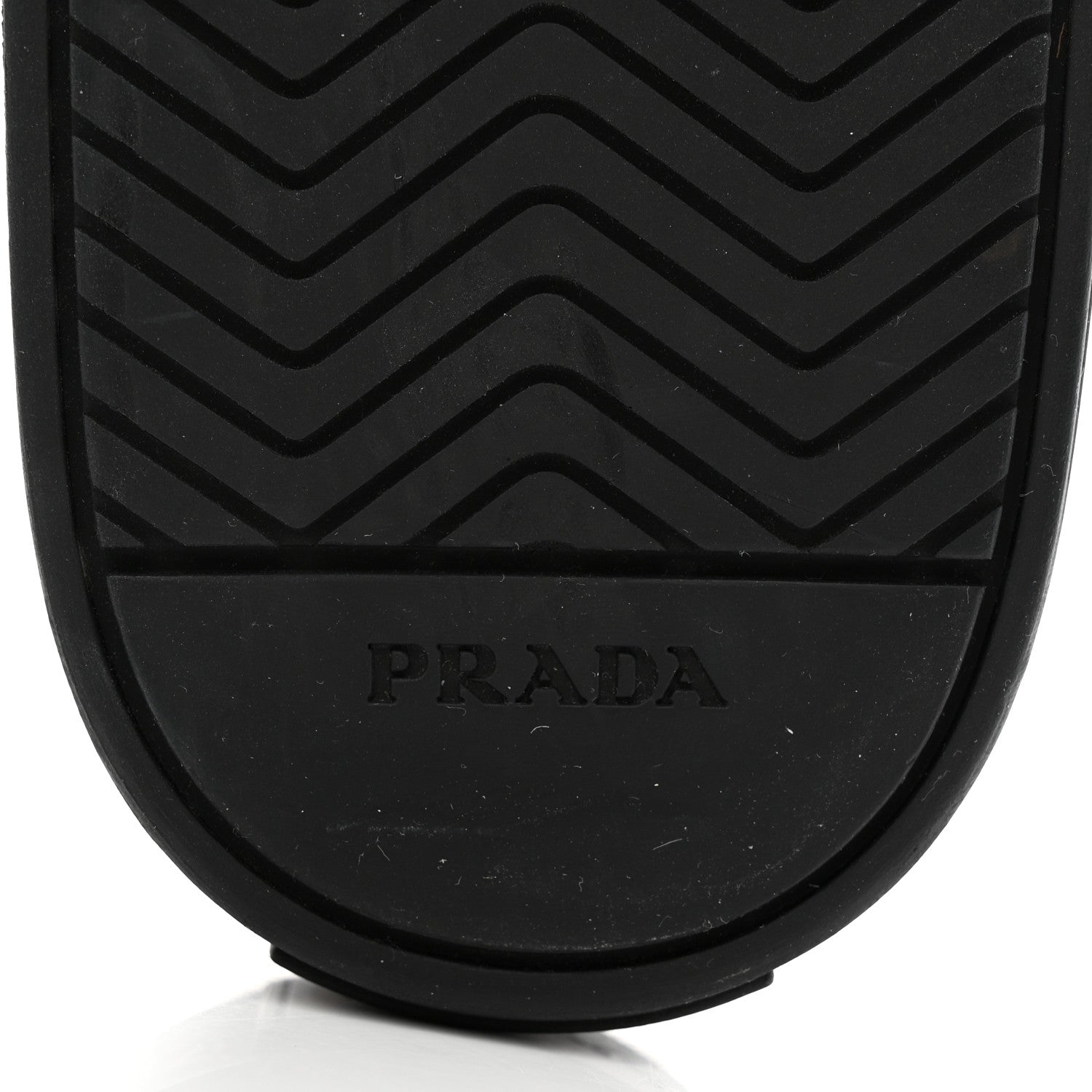 Prada Natural Calfskin Buckled Slingback 30mm Sandals 38 Black 8 of 8