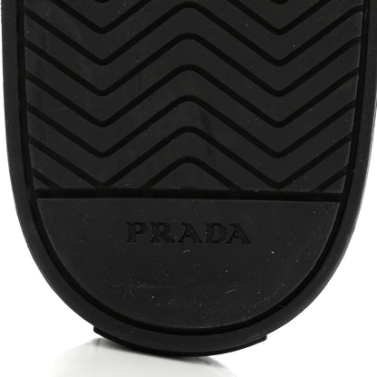 Prada Natural Calfskin Buckled Slingback 30mm Sandals 38 Black 8 of 8