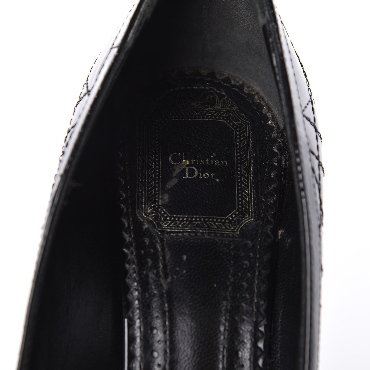 Patent Cannage Bow2 Peep Toe Pumps 39 Black
