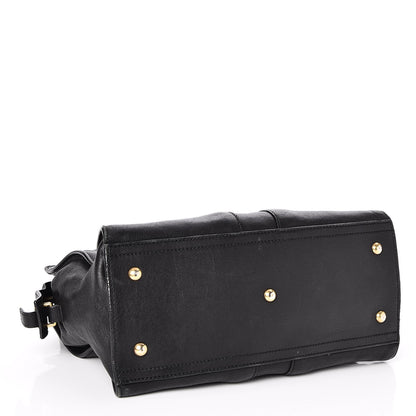Saint Laurent Sheepskin Small Cabas ChYc Black 4 of 14