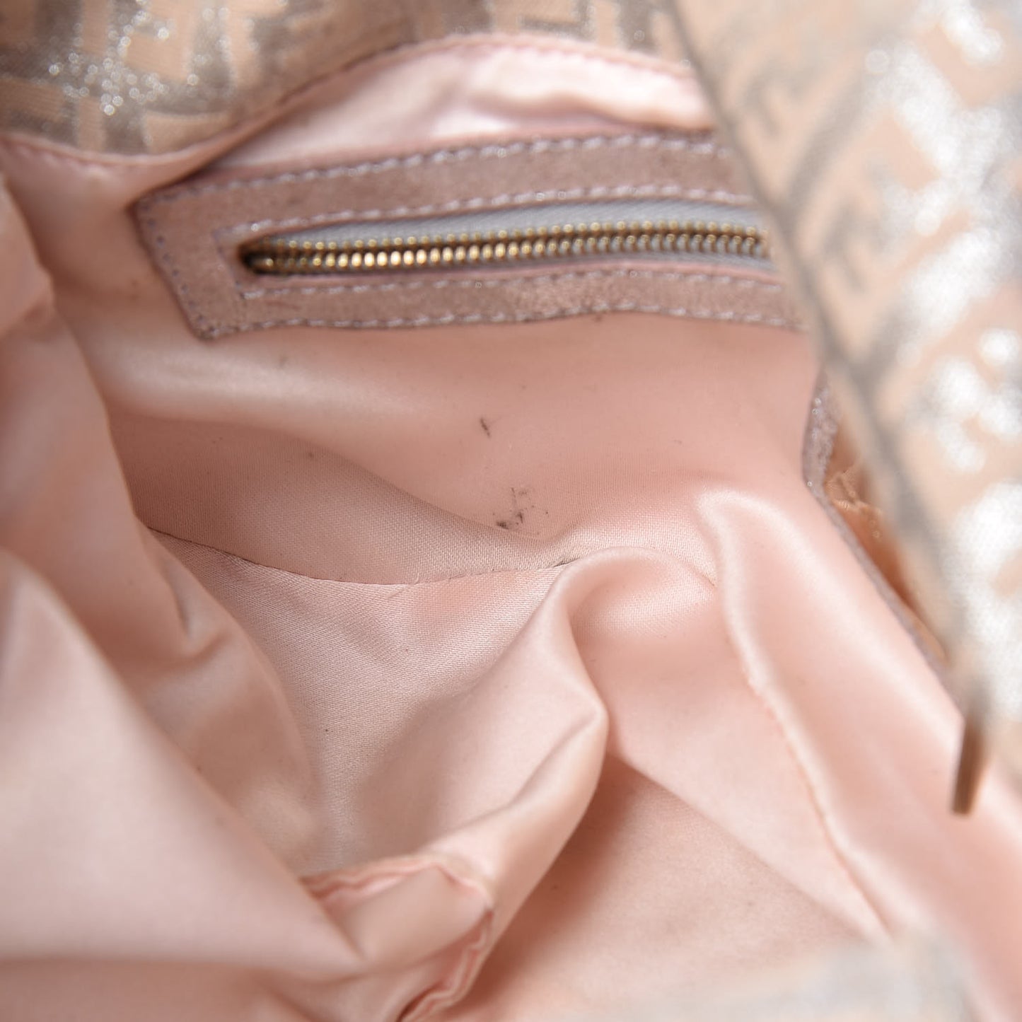 Metallic Jacquard Zucchino Baguette Pink