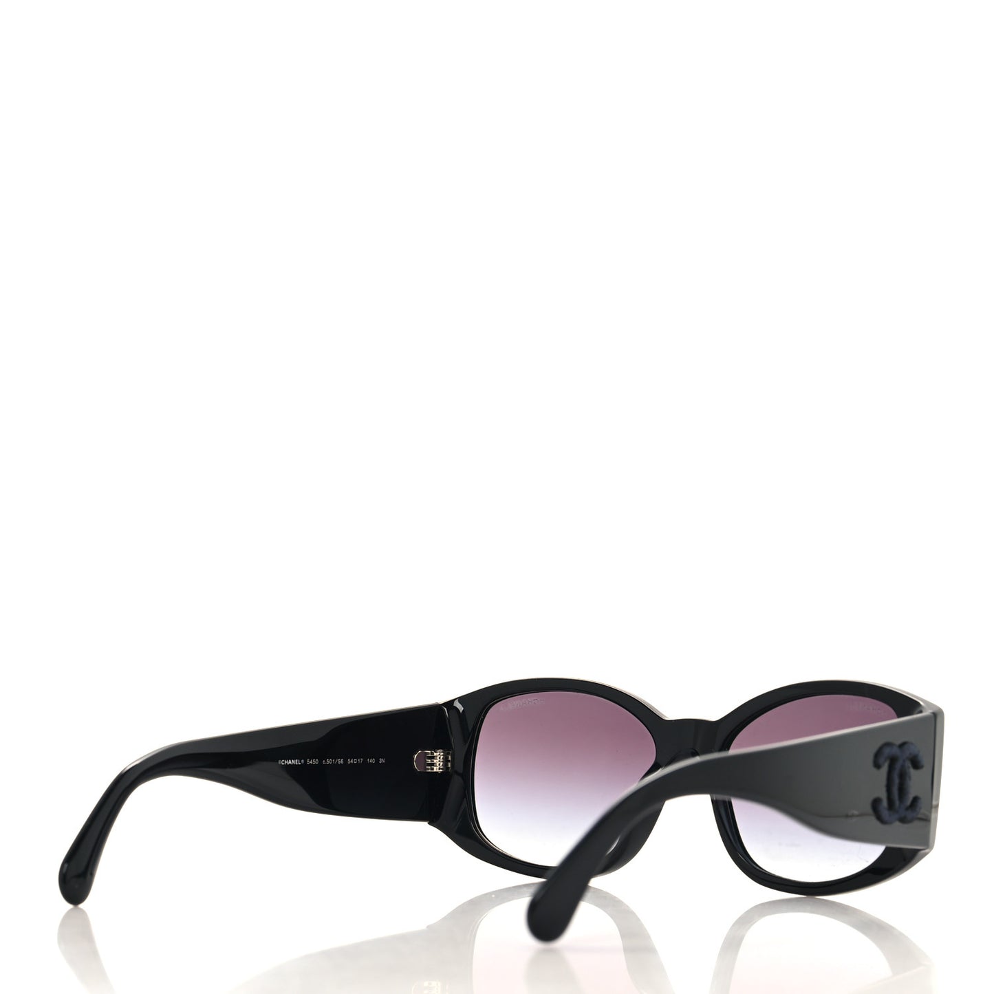 Acetate CC Logo Sunglasses 5450 Black