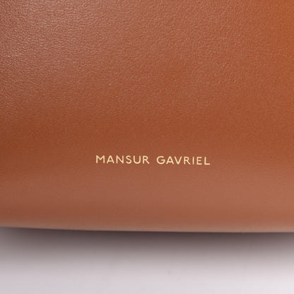 Mansur Gavriel Calfskin Mini Mini Bucket Bag Camello 5 of 11