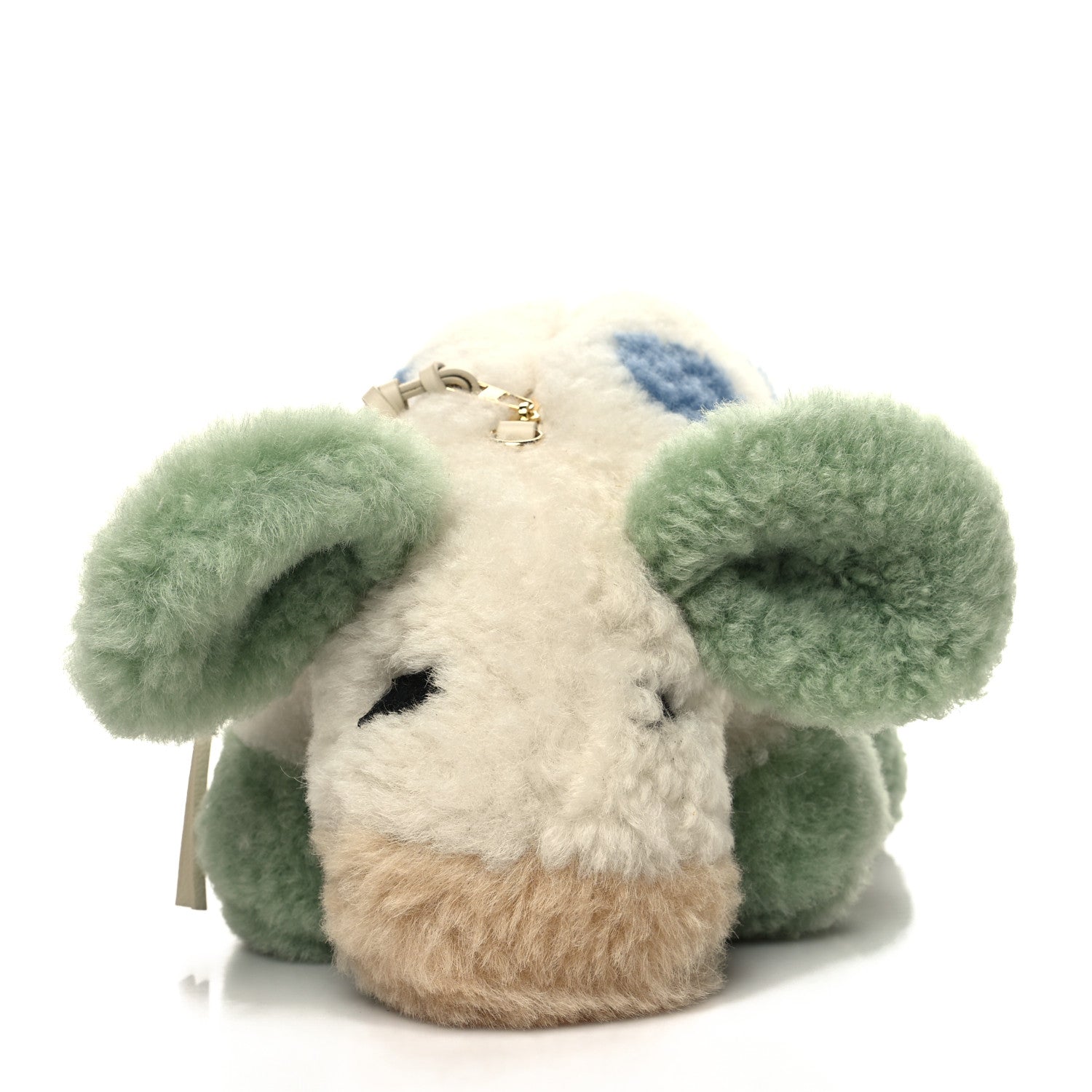 Loewe X HOWLS MOVING CASTLE Shearling Cow Shoulder Bag Multicolor 8 of 8