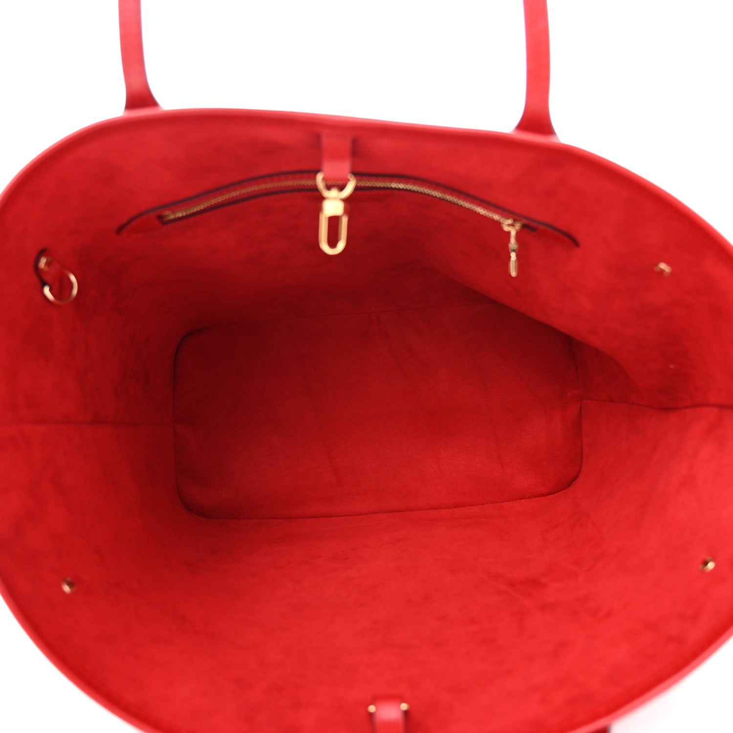 Louis Vuitton Epi Neverfull MM Castillan Red 6 of 10