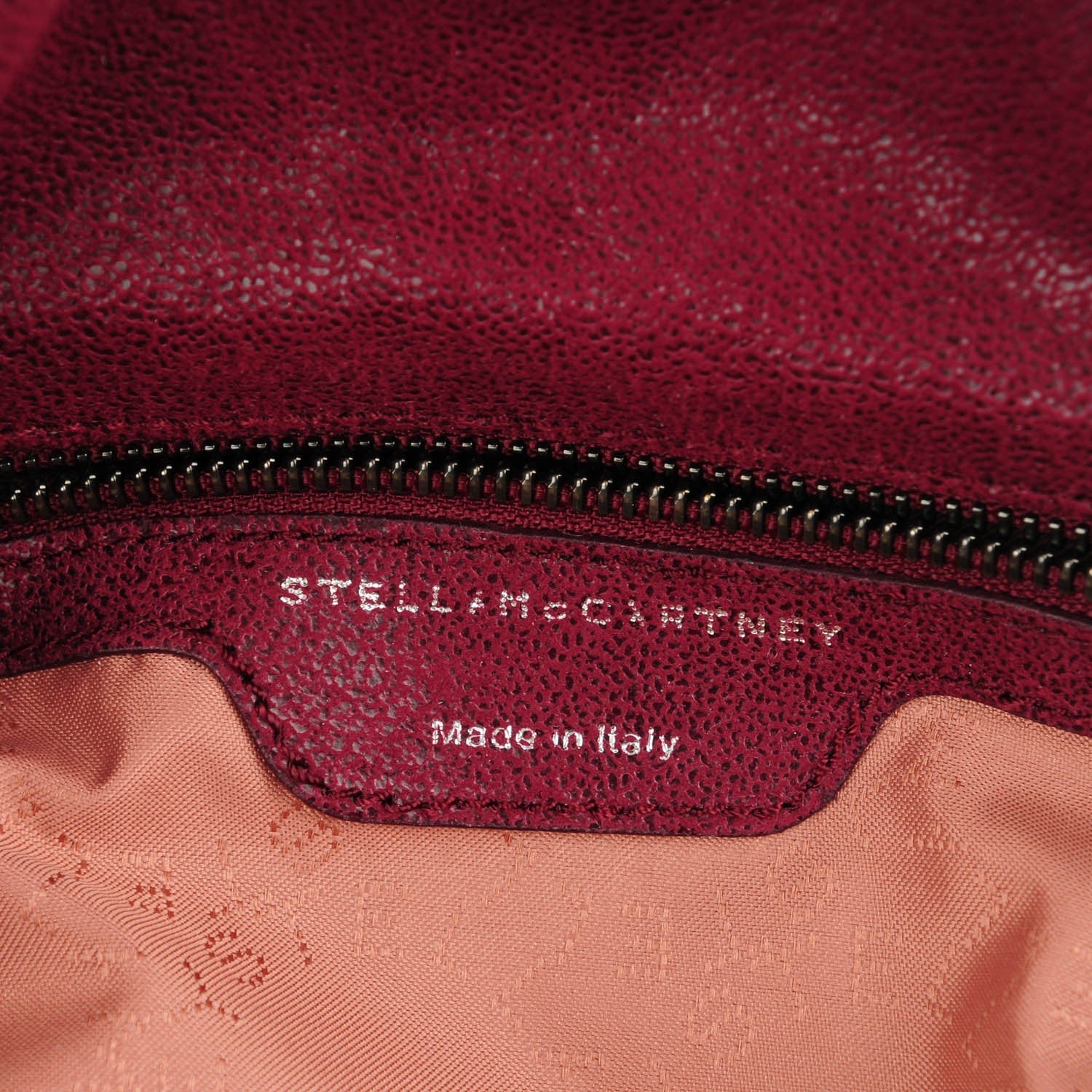 Stella McCartney Shaggy Deer Falabella Fold Over Tote Plum 6 of 8