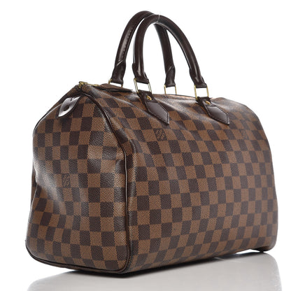Louis Vuitton Damier Ebene Speedy 30 3 of 19