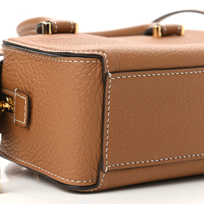 Delvaux Taurillon Soft Nano Cool Box Satchel Vegetal Ivory 9 of 11