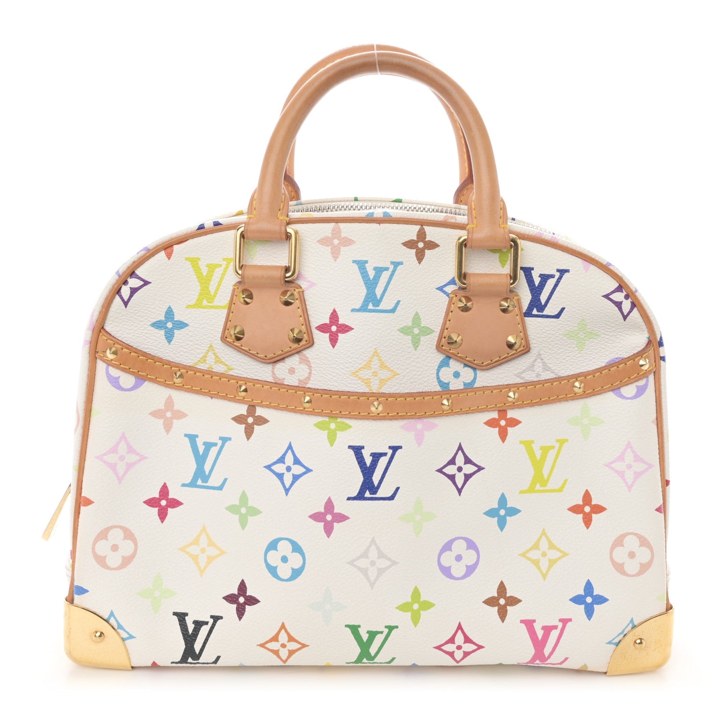 Monogram Multicolor Trouville White