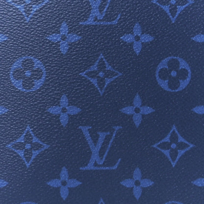 Louis Vuitton Monogram Eclipse Pochette Voyage MM Pacific Blue 8 of 11
