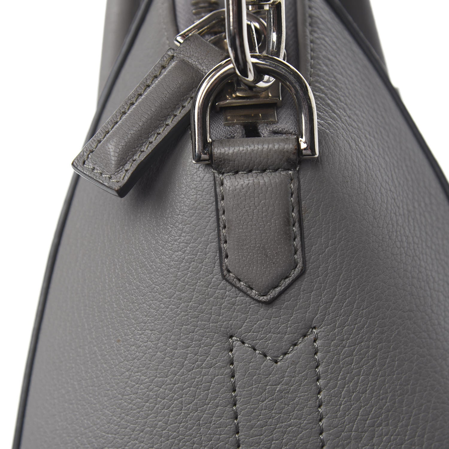 Givenchy Sugar Goatskin Small Antigona Pearl Grey 11 of 14