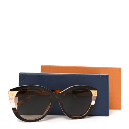 Louis Vuitton Acetate Petit Soupcon Cat Eye Sunglasses Z1858W Light Tortoisehell 7 of 7