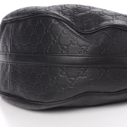 Gucci Guccissima Large GG Twins Hobo Black 9 of 10