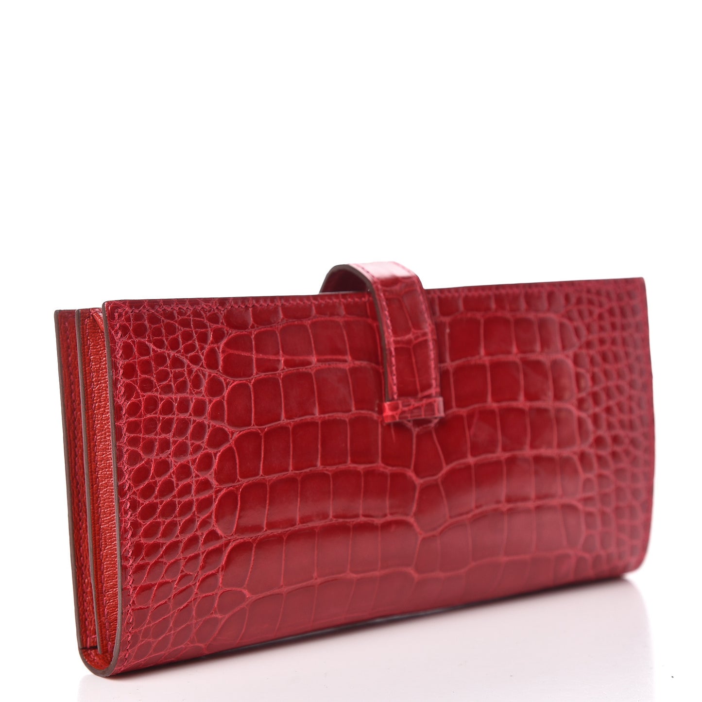 Shiny Alligator Bearn Wallet Braise