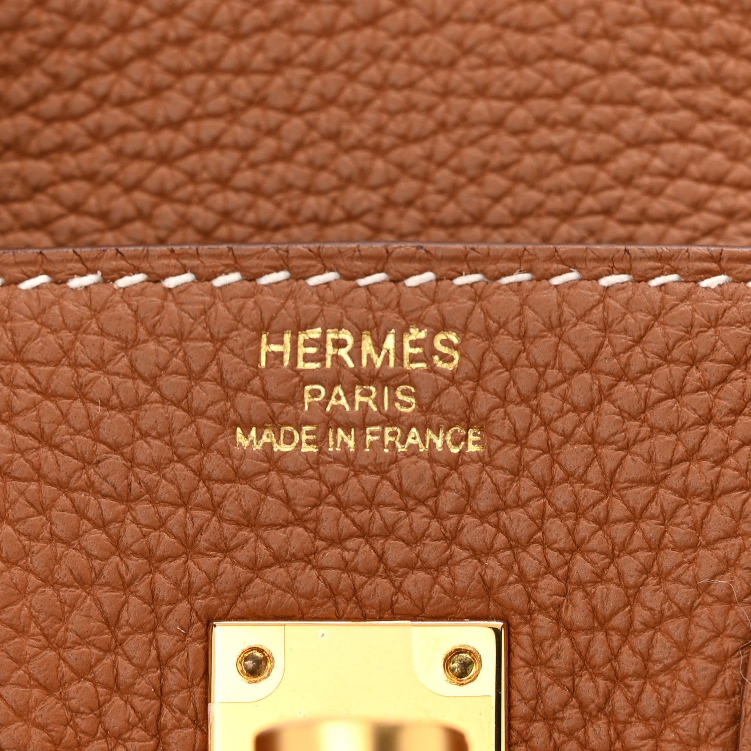 Hermes Togo Birkin 25 Gold 6 of 11