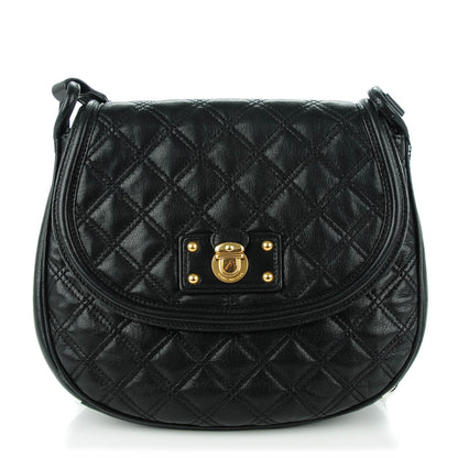 Marc Jacobs Lacquered Lambskin Cooper Black 1 of 9