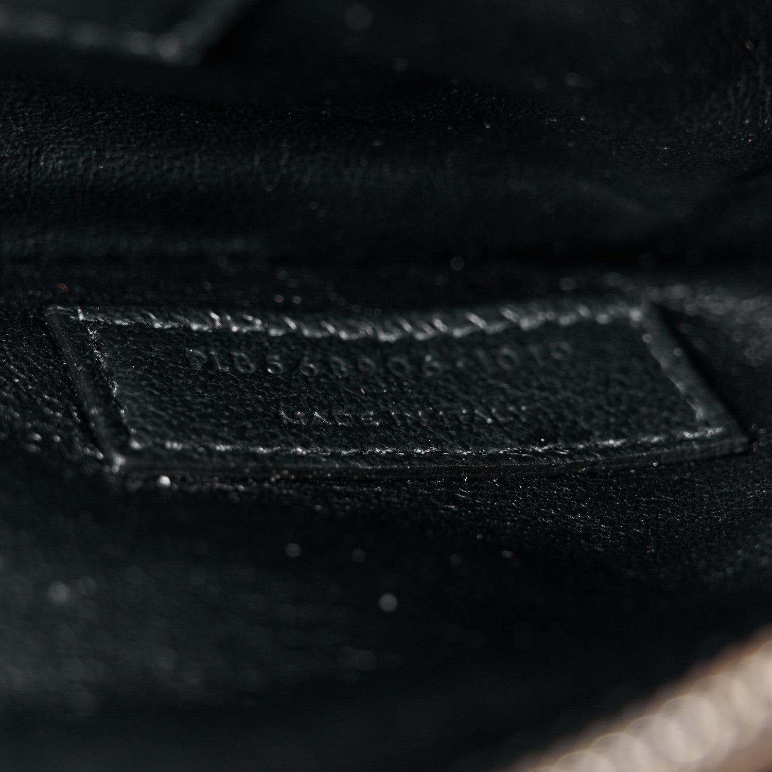 Saint Laurent Metallic Lambskin Diamond Quilted Monogram Angie Chain Bag Pimbo 7 of 11
