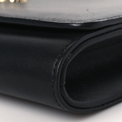 Versace Vitello Palazzo Medusa Evening Clutch Bag Black 10 of 10