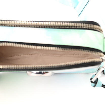 Marc Jacobs Saffiano Tie Dye Small Snapshot Camera Bag Blue Multicolor 5 of 15