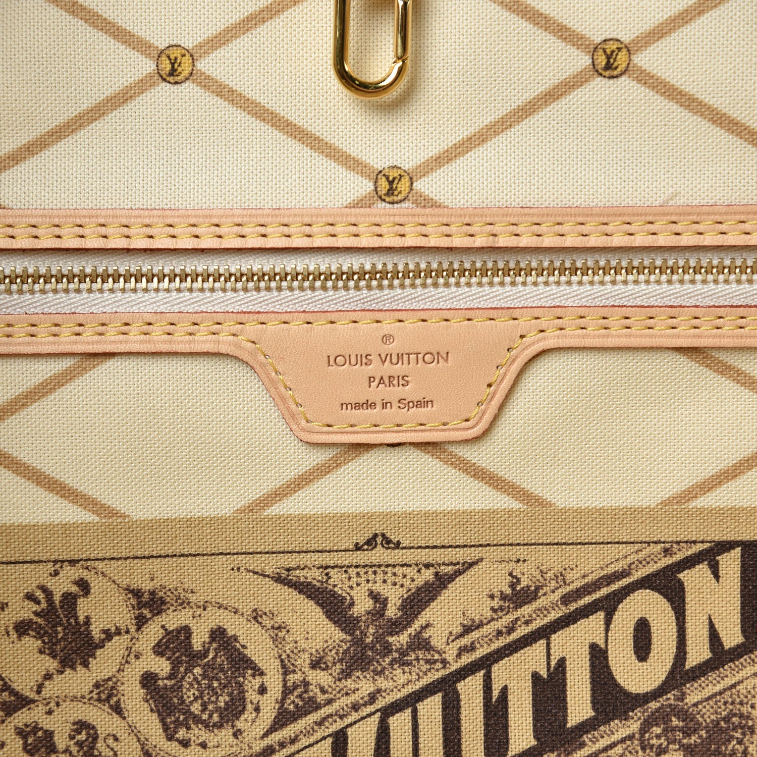 Louis Vuitton Damier Azur Summer Trunks Capri Neverfull MM 8 of 11