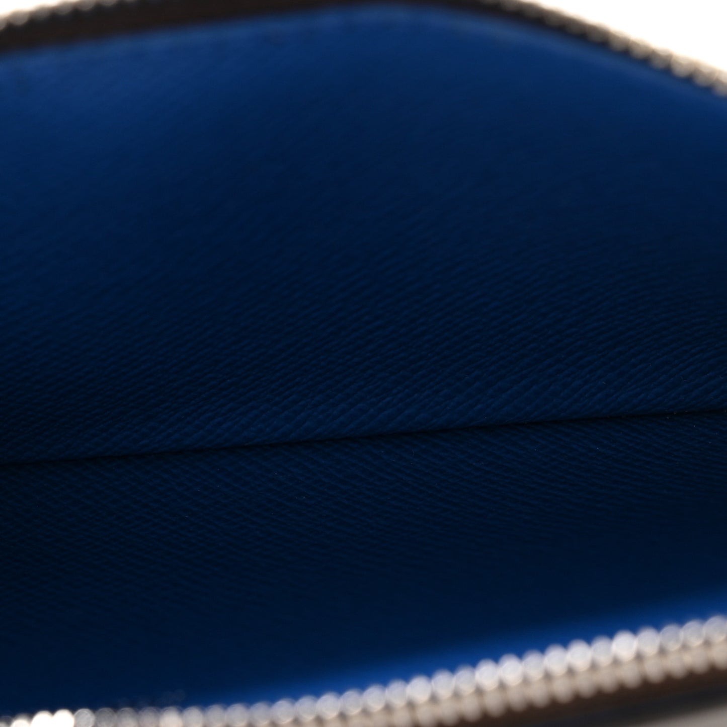 Monogram Calfskin Coin Card Holder Indigo Blue