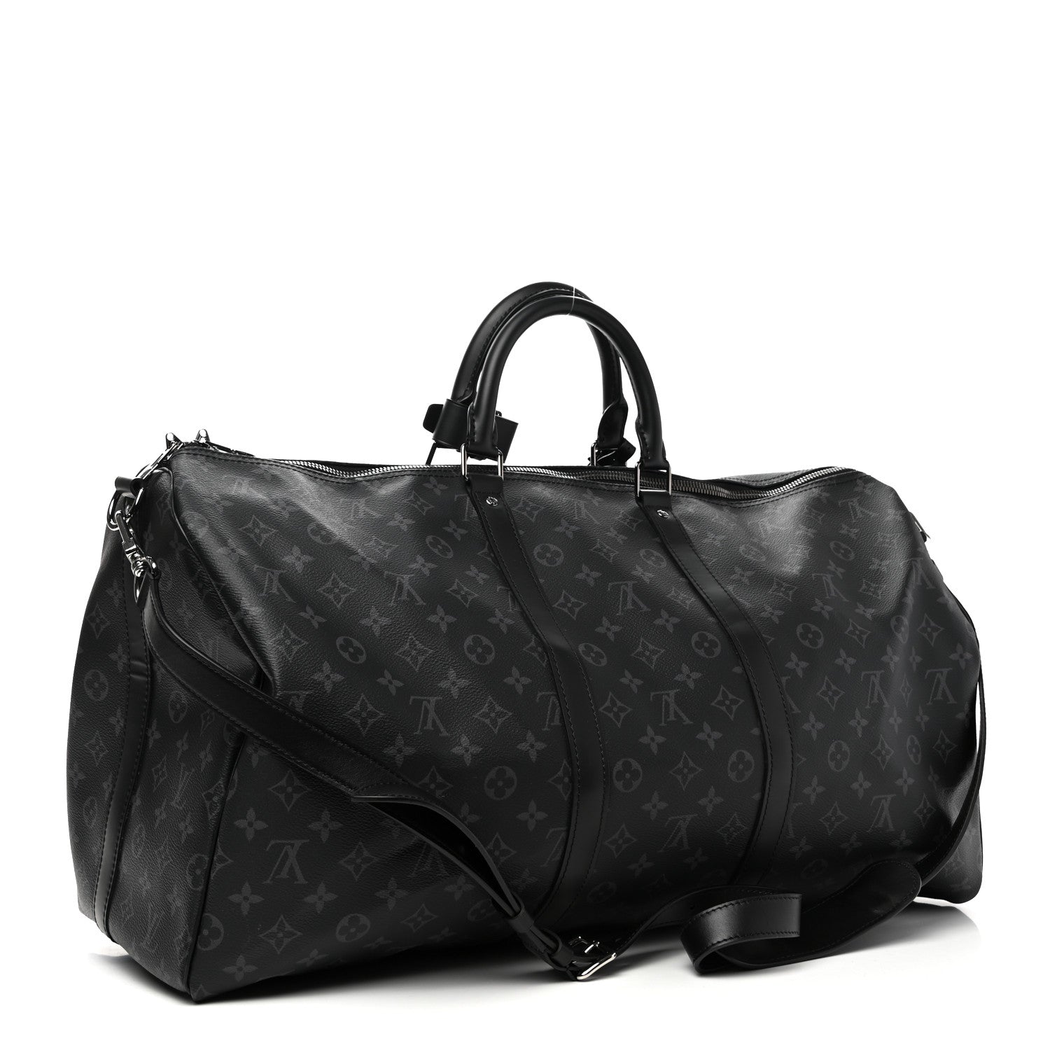 Louis Vuitton Monogram Eclipse Keepall Bandouliere 55 3 of 11