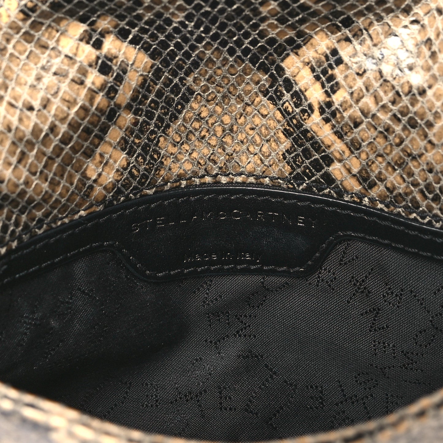 Snake Print Falabella Bag