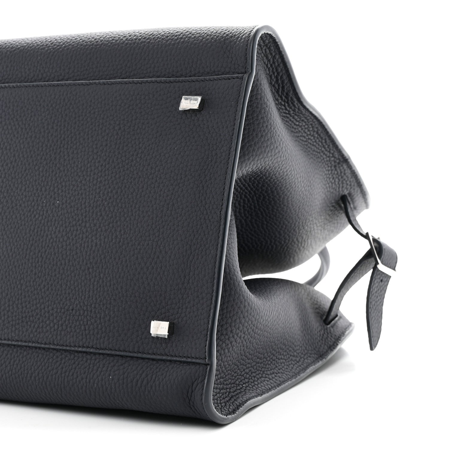 The Row Matte Grained Calfskin Soft Margaux 15 Marine 8 of 8
