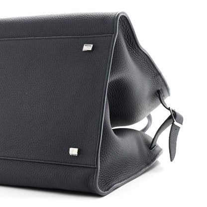 The Row Matte Grained Calfskin Soft Margaux 15 Marine 8 of 8