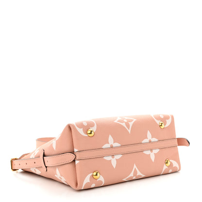 Louis Vuitton Empreinte Monogram Giant CarryAll PM Trianon Pink Cream 5 of 11