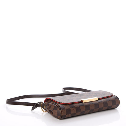Louis Vuitton Damier Ebene Favorite PM 4 of 9