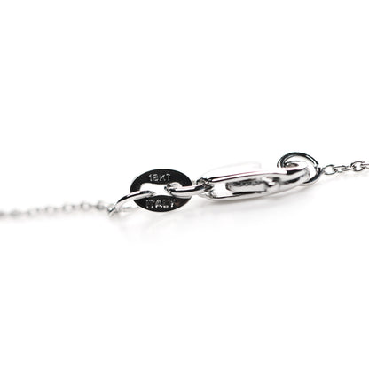 Roberto Coin 18K White Gold Diamond .50ct Diamonds by the Inch Pendant Necklace 5 of 6