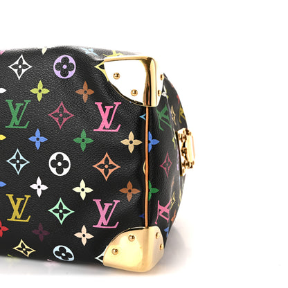 Louis Vuitton Monogram Multicolor Speedy 30 Black 9 of 9