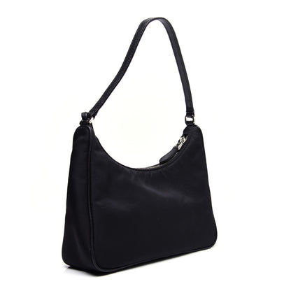 Prada Tessuto Nylon Mini Re-Edition 2000 Bag Black 3 of 12