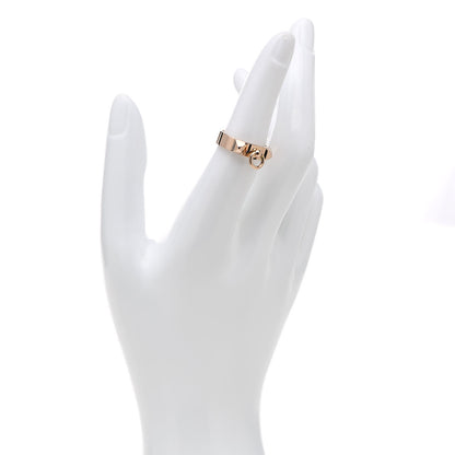 Hermes 18K Rose Gold PM Collier De Chien Ring 53 6.25 2 of 5