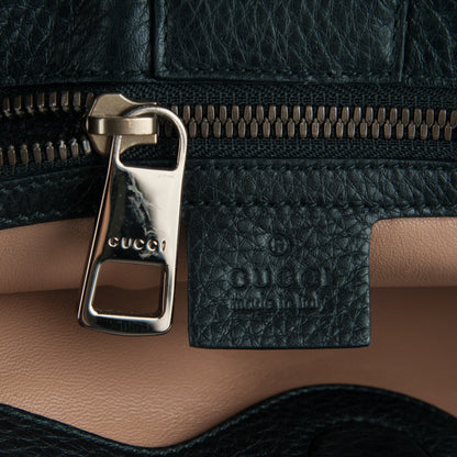 Gucci Suede Bamboo Fringe Medium Shopper Tote Black 6 of 7