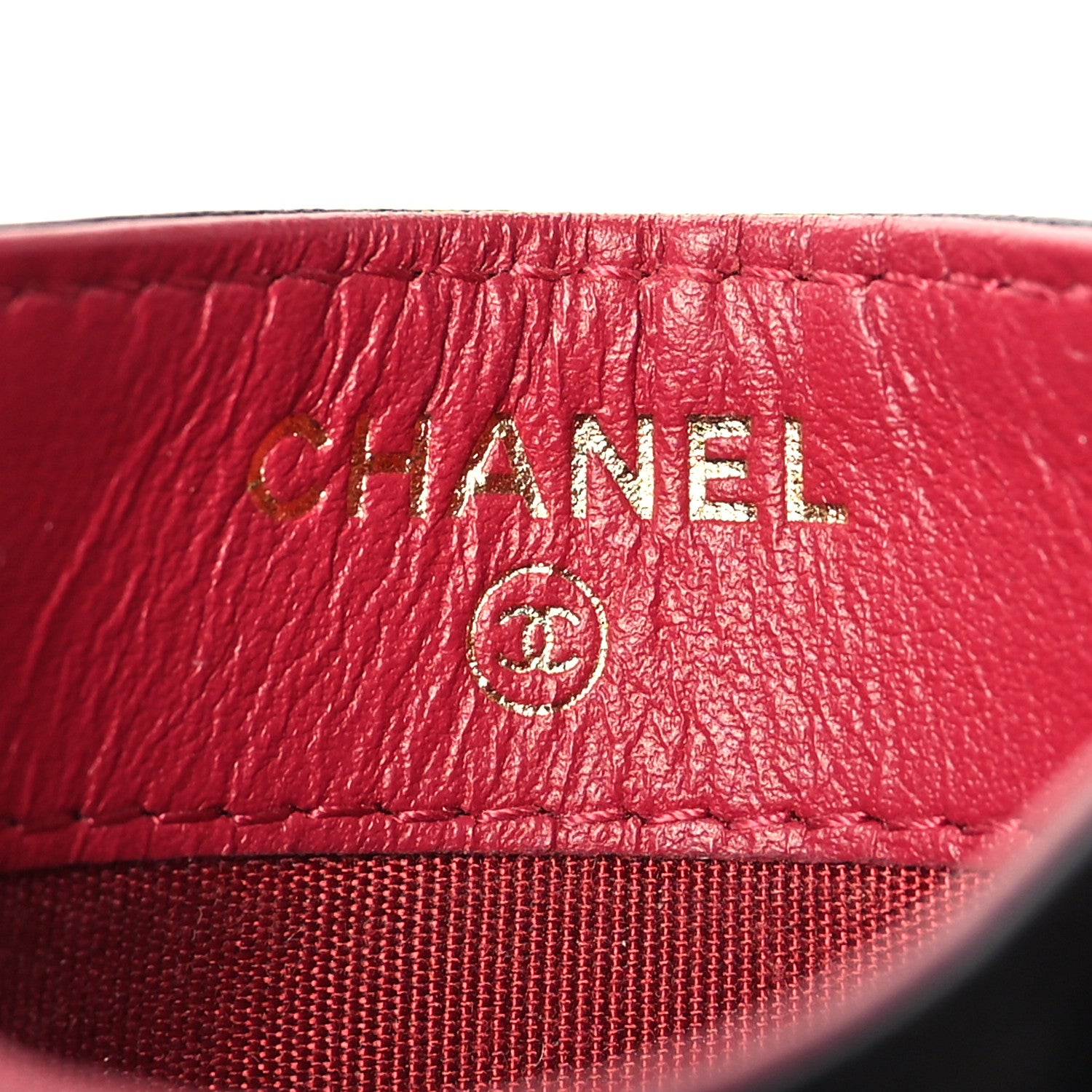 Chanel Lambskin Quilted Chanel 19 Card Holder Black 6 of 9