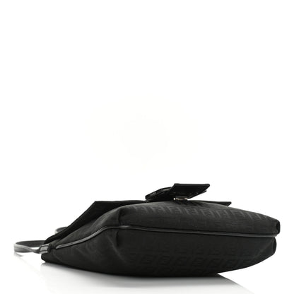 Fendi Zucchino Vitello Tube Messenger Black 4 of 9