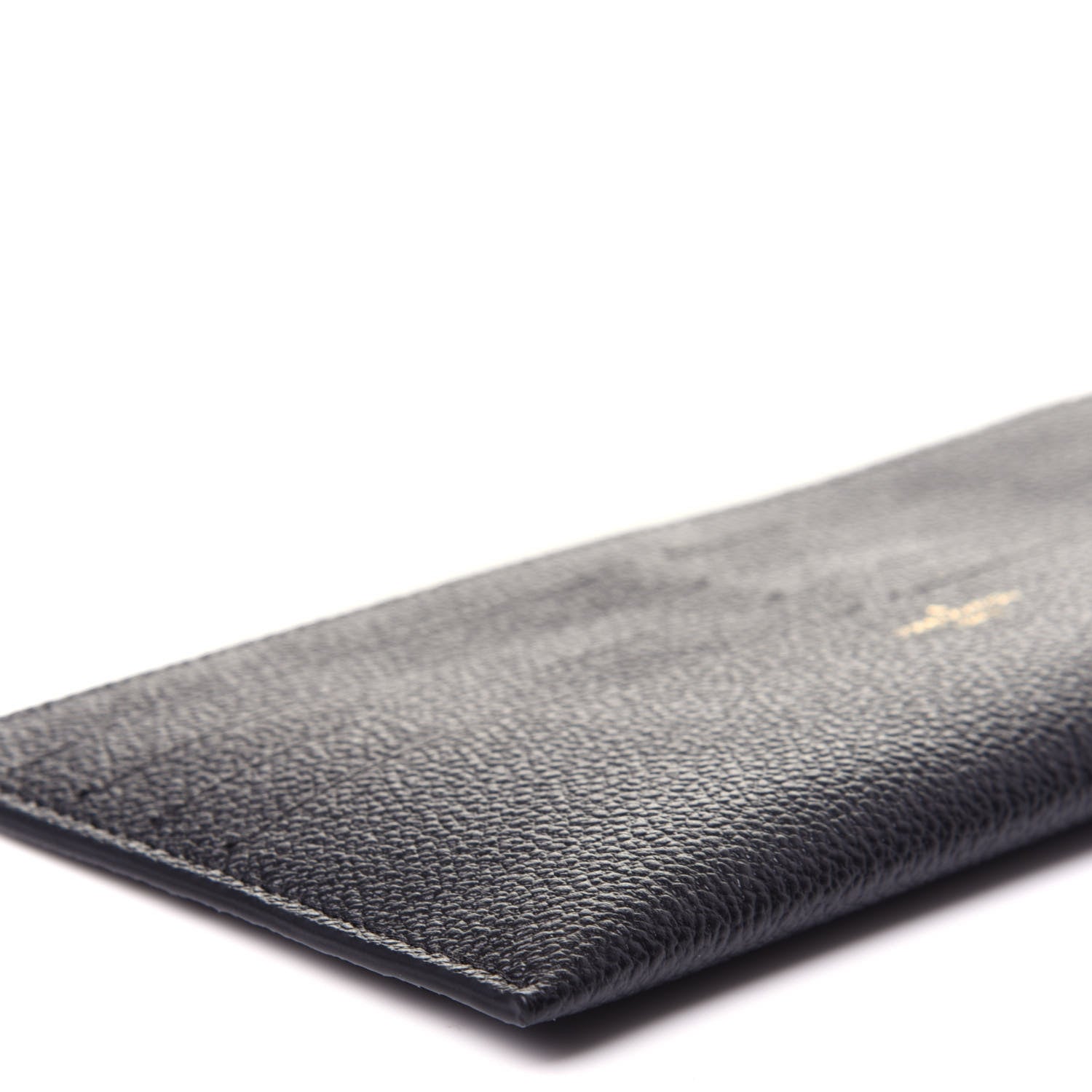 Louis Vuitton Calfskin Felicie Chain Wallet Card Holder Insert Black 6 of 8