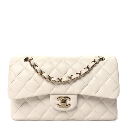 Chanel Caviar Quilted Small Double Flap White 1 of 10