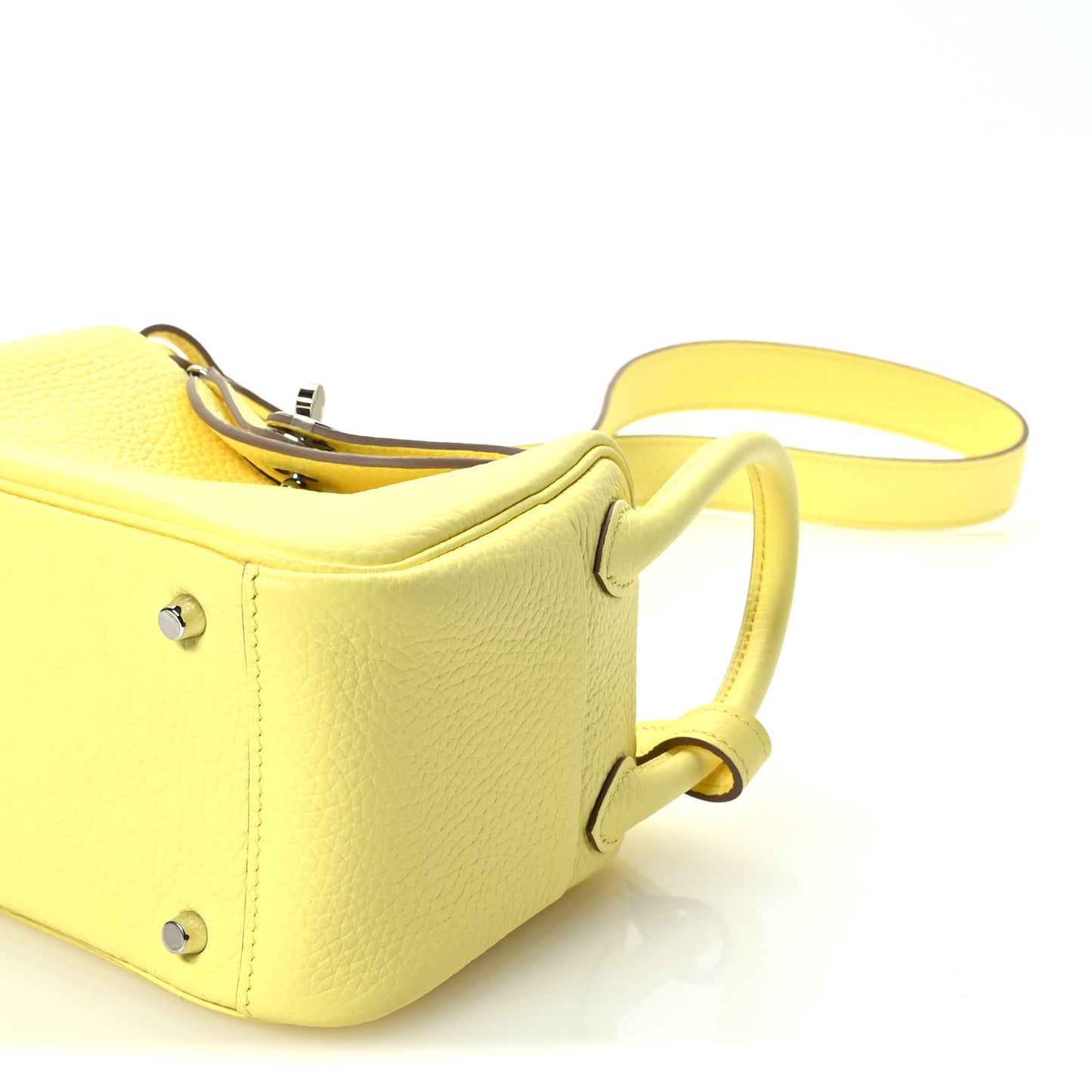 Taurillon Clemence Mini Lindy 20 Limoncello